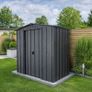 TOP Riverton 6x4 Metal Shed Anthracite Grey Image 6