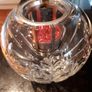 Cutglass tee light holder.bowl Image 2