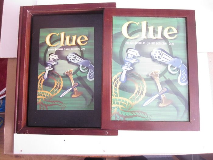Clue Classic Detective Game Wooden Box