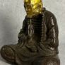 Bodhidharma - Bronze With Gold Assent, Stamped Image 4