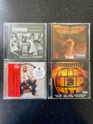 Hip Hop Cd Lot - Common Outkast The Source The High & Mighty