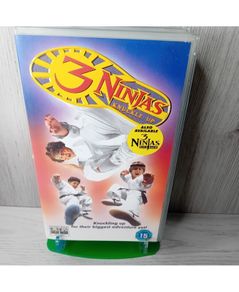 3 Ninjas Knuckle Up Vhs - Rare Retro Video Tape