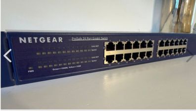 NETGEAR ProSafe 24-Port Gigabit Ethernet Switch