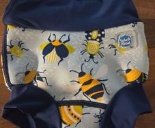 Splash About Happy Nappy Dip Reusable Swim Nappy 3-6 Months Bugs Life Pattern