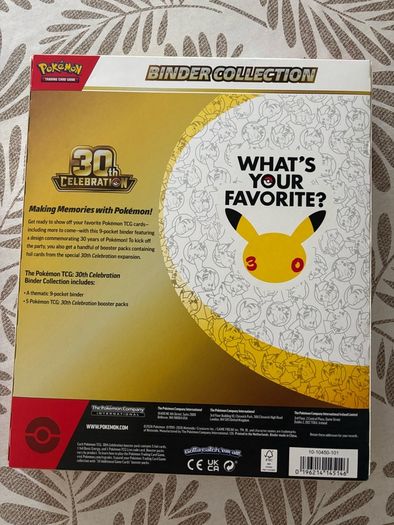 Pokemon 30th Celebration Binder Collection