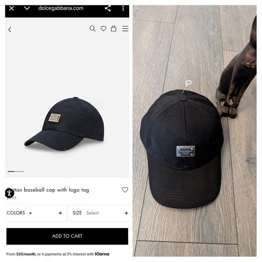 DG luxury cap