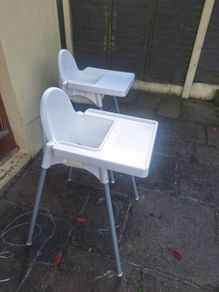 2 ikea high chairs