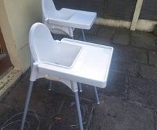 2 ikea high chairs