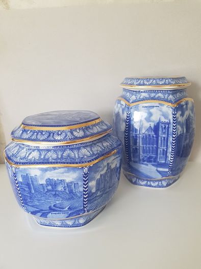 Ringtons Millennium Castle Jars