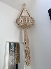 Boho Macrame Hanging Plant Decoration