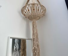 Boho Macrame Hanging Plant Decoration