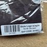 Bvlgari black logo silk/wool stole Image 2