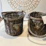 Woven Wicker Heart Lantern (Set of 2) Image 4