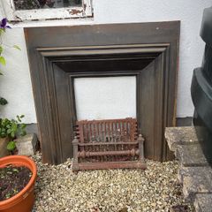 cast iron fireplace insert