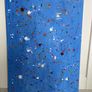Large blue abstract painting Image 2