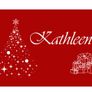 Christmas Table Place Names Image 3