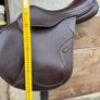 Brown leather saddle Image 4