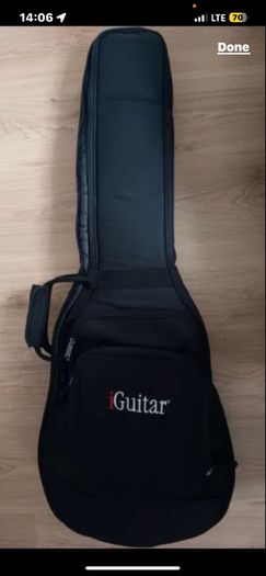 Electric acoustic classical guitar gig bag case fit for fender Stratocaster ESP IBANEZ JACKSON GIBSON size 103/36/10