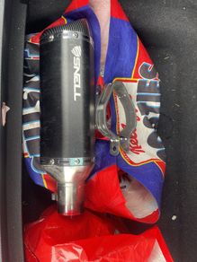rear universal exhaust can with db