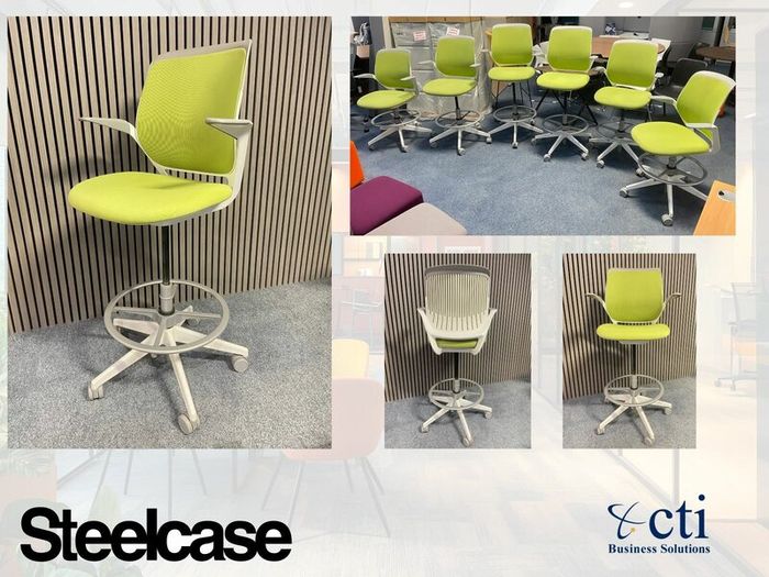 6 X Steelcase Cobi Office Chairs - Grade A