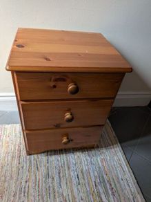 Pine Bed Side locker