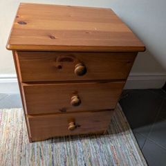 Pine Bed Side locker