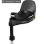 Maxi-Cosi Pearl 360 Pro Car Seat - Authentic Black & Maxi-Cosi FamilyFix 360 Pro ISOFIX Base - Black Image 4