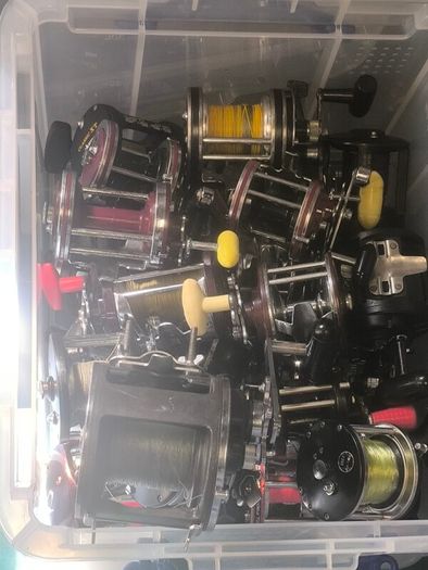 boat multiplier reels Penn Daiwa ocean city and others used