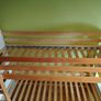 Bunk Bed 190x80cm (Pine / White) with Mattresses (+ White Sliding Doors) Image 5