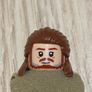 Rare, Misprinted Lego qui Gon Jin figure Image 3