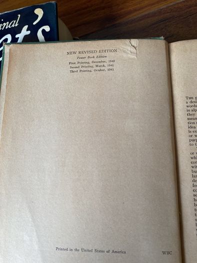 Roger's thesaurus