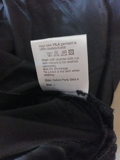 Villa Clothes  Skirt. S - L 14.