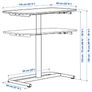 IKEA Adjustable Desk Excellent Condition Image 2