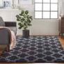 ug for Living Room, Non-Slip Rug, Soft Rug, Shaggy Rug, Rectangular Rug, Luxury Comfortable for Living Room, Bedroom, Floor Mat (Light Black, 135 x 185 cm) Image 4