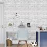 Brick Effect Self Adhesive Wallpaper, Sticky Back Plastic Roll Vinyl, Peel and Stick Wallpaper Suitable for Living Room, Kitchen, Bedroom, 44.5x300cm (FREE POSTAGE) Image 3