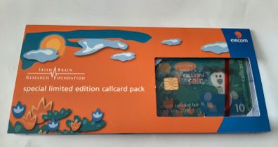 MInt condition call card in folder