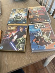 Star wars clone wars dvds
