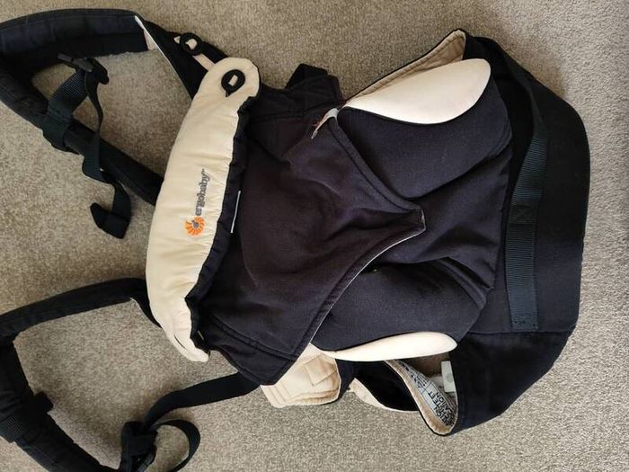 Ergobaby Omni 360 carrier with a newborn insert