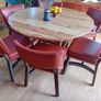 Round dining table 180. Table only not chairs Image 2