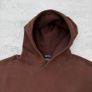 Brown Abercrombie & Fitch Essential Popover Hoodie Image 3