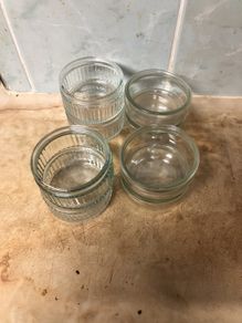 Glass  Ramekin's