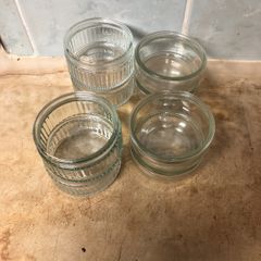 Glass  Ramekin's