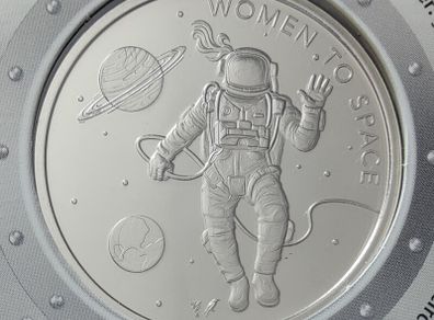 Netherlands 1 Euro Base Metals Brilliant Uncirculated Coin 2023 - Women to Space