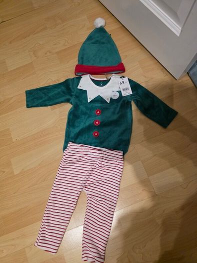 Mothercare Elf outfit 6-9 months