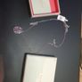NEW Ted Baker silver color Necklace with small sparkling stones Image 5