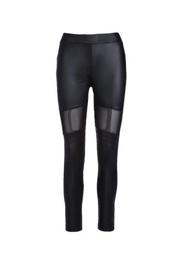 Fab Leather Look Leggings size 10