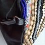 New beaded clutch bag tag attached Image 7