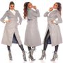 quality Trendy Long Coat with Belt sizes s m l xl Image 7