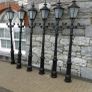 Set of 12 cast iron avenue lamps Image 4