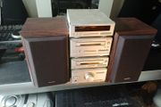 Technics cd, tuner and cassette player